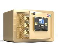 HQHYGM Security SS f and Anti-Theft Electronic Code Lock Safety Cabinet for Home Office Banking 2 Ways to Unlock