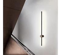 HQHYGM Wall Lights Rotatable ° Indoor Wall Lamp Long Strip Wall Sonces Decorative for Hallway Bedroom 3000K/4500K/6000K Aluminium Minimalist Nightlight