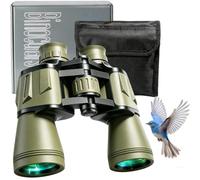 HQILRRA Binoculars for Adults, High power 20x50 Binoculars for Bird Watching,with BAK4 Prism, FMC Lens, Fogproof & Waterproof,Theater and Concerts, Hunting and Sport Games