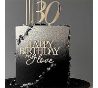 HQKJGSYX happy birthday my love cake toppers