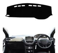 HQQIJOSV Fit For Peugeot 2008 2013-2018,Dashboard Cover,Dash Cover Mat,Anti-Slip Dash Mat Dashboard Cover,Car Interior Accessories