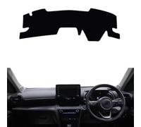 HQQIJOSV Fit For Toyota Yaris Cross XP210 2020-2024,Dash Mat Dashboard Cover,Anti-Slip Dash Board Cover,Black Dash Cover Mat,Car Accessories
