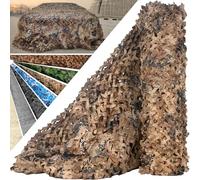 HQQMNY Camouflage Net Camouflage Net Made of 210D Oxford Fabric Camo Netting Landscape Net Privacy Screen Sun Protection Decorations Net for Garden Camping Party - Wasteland Camouflage