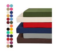 HQQXZQ Custom Bench Cushion, Personalized Size Seat Pad with Non-Slip Bottom Bay Window Cushion Indoor, Non Slip Washable Custom Bench Cushions for Outdoor Furniture (5cm thickness)