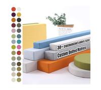 HQQXZQ Custom Size Bed Gap Filler, bed bridge mattress filling pillow, head compartment cushion, armrest cushion, rectangular sofa neck roll bed bridge, double/king-size bed closes the gap