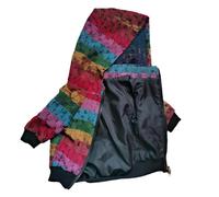 HQREA Luxury Dog Hoodie - Winter Jacket, Classic Designer Coat for Small Dogs, Warm Pet Apparel With Zipper Design, Easy On/Off for French Bulldog, Teddy, Pug, Puppy (S)