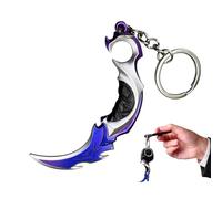 HQRKOTM 1 Pcs Valorant Key Ring Made In Valorant Characters Keychain for Keys, Mobile Phones, Decoration, Backpack, a, A