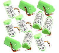 HQRP 10-Pack Battery Compatible with Motorola Symbol LS4278 LS-4278 LS4278-M LI4278 DS6878 82-67705-01 BTRY-LS42RAAOE-01 K35466 Cordless Bar Code Scanner LI-4278 DS-6878