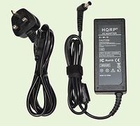 HQRP 19V AC Adapter Compatible with Samsung BN44-00837A A6619_FSM UN32J5205 UN32J5205AFXZA UN32J5205AF UN32J525DAF LED HDTV TV Power Supply Cord Adaptor