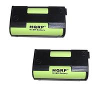 HQRP 2-Pack Battery for Sennheiser BA2015, EK 300 IEM G3, EK 500 G2, ew 145 G2, ew 145 G3, ew 152 G2, SK 2000, EK 100 G2, ew 100 G2, ew 100-ENG G3, BA-2015 Headphones Receiver