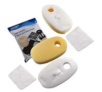 HQRP 2-pack Filter Kit fits Shark Rocket DuoClean series HV380, HV380UK, HV380UKT, HV380W, HV381, HV381C, HV382, HV384Q Vacuum Cleaner