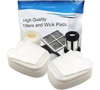 HQRP 2-pack Foam & Felt Filter Kit compatible with Shark Rocket HV319 HV320 HV321 HV322 HV324 HV345 UV330 UV380 UV422 UV425CCO ZS350 ZS351 ZS352 ZS360 Stick Vacuums, XPMFK320 & 1084FTV320 Replacement