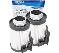 HQRP 2-Pack HEPA Filter compatible with Electrolux VITALITY Z431A, Z432A Upright Vacuum Cleaner, Replacement for EF89 / 4071370292/506008199008, Washable