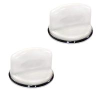HQRP 2-Pack Washer Timer Control Knob Replacement for GE General Electric Hotpoint WH01X10310 AP3994965 PS1482286 175D3296 1264403 AH1482286 EA1482286 PS1482286 plus HQRP Coaster
