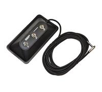 HQRP 3-Button Guitar Amp Footswitch compatible with DigiTech FS3X for Jamman Solo XT, RP360, Trio, Whammy DT, right angle 1/4" plug, 14ft / 4.3m cable