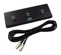 HQRP 3-Button Guitar Amp Footswitch compatible with Peavey 03582650 Replacement fits 6505 plus Head