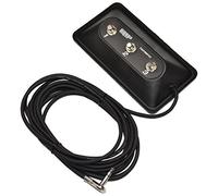 HQRP 3-Button Guitar Amp Latching Footswitch for Fender Bassman 300 Pro 1200 Pro Sunn 300T amps plus HQRP Coaster