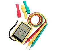 HQRP 3 Phase Sequence Rotation Tester Digital LED Indicator Checker, Phase Rotation Meter - AC 60V to 600V Phase Rotation Tester with Alligator Clips