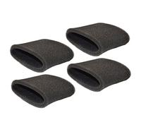HQRP 4-pack Small Foam Filter Sleeve for Shop-Vac 9052600/90526 Type CC Replacement