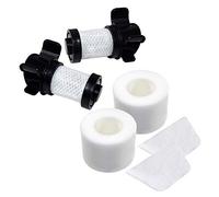 HQRP 6pcs Filter Set compatible with Shark IONFlex IF200UKT IR70 IF200 IF250 IF130 IF260 DuoClean Stick Vacuum