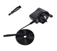 HQRP 6V Charger compatible with Braun cruZer 5 Beard&Head Type 5418 Trimmer Series 5 ContourPro 570s-4, 570cc 570cc-3 570cc-4 590cc 590cc-3 590cc4 8374 8377 ContourX Type 5751 Shaver AC Adapter