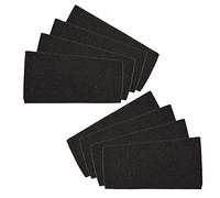 HQRP 8-Pack Carbon Filter сompatible with Bionaire BAPF31 Replacement for Air Purifiers