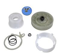 HQRP Cam Clutch Kit for Whirlpool 7MWTW1601BQ0, 7MWTW1602AW0, 7MWTW1602AW1, 7MWTW1602AW2, 7MWTW1602BM0, 7MWTW1602BM1, 7MWTW1603AW0 Washer Drive Pulley, HQRP Coaster
