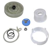 HQRP Cam Clutch Kit for Whirlpool 7MWTW1705BQ0, 7MWTW1706YM0, 7MWTW1709DM1, 7MWTW1709YM0, 7MWTW1709YM1, 7MWTW1710YM0, 7MWTW1710YM1 Washer Drive Pulley, HQRP Coaster
