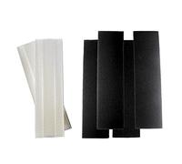 HQRP Filter Kit 2 HEPA & 4 Carbon Prefilters Compatible with Fellowes AeraMax 100 Air Purifier Model 90, 100, DB5, DX5; part 40101701, 9287001, 9324001 Replacement