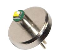 HQRP Hight Power 3W 110 Lumens Upgrade LED Bulb Bi-Pin LED Module Compatible with Mag-Lite Mini and Solitaire Light LM2A001 Replacement