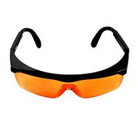 HQRP Lightweight Orange Tint UV Protective Eyewear/Safety Glasses for Medical Lab workers, Dental Hygienists, Surgery, Pathology lab Sun Meter