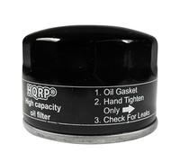 HQRP Oil Filter Compatible with John Deere Z225 Z235 Z245 Z255 Z425 Z445 Z465 Z645 Z655 Z510A Z520A Z915B Z920M Z925M Z930M Z920R X300 Lawn Mower, AM125424c KH1205008 Replacement