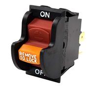 HQRP On-Off Toggle Switch compatible with Delta 31-120 31-250 31-252 31-255X 31-340 31-460 31-695 31-750 31-780 SA350 SA446 SM500 Sander, 22-540 22-560 22-565 22-580 Planer + Coaster
