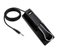 HQRP Sustain Pedal compatible with Casio WK-3000, WK-3100, WK-245, CTK-3400, CTK-3400SK, CTK-6200, CTK-6250 Keyboard Footswitch, Damper Pedal