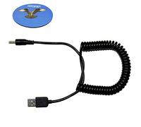 HQRP USB Converter Cable compatible with Fuji FujiFilm AC-5VS AC-5VC AC-5VN 2700 2800 2900 3800 4800 4900 50i 5700 6800 6900 F10 Digital Camera AC Adapter Power Supply Cord