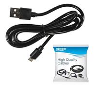 HQRP USB to Micro USB Charging Cable for Blink XT Home Security Camera System/Blink Sync Module Coaster