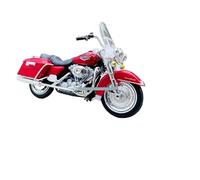 HQRTYBI 1:18 For 1999 FLHR Road King Red Alloy Multiple Styles Motorcycle Model Car Collection(Red)