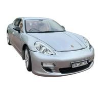 HQRTYBI 1:18 For Panamera Coupe Alloy Sports Car Model Diecasts Metal Vehicles Car Model Collection High Simulation Present(Silver)