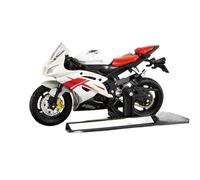 HQRTYBI 1:18 For R6 Motorcycle High Simulation Diecast Metal Alloy Model Car Collection(White)