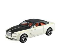 HQRTYBI 1:24 For Dawn Car Model Simulation Alloy Convertible Sports Sound And Light Pull Back Collection Present(White)