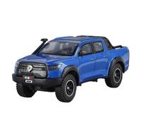 HQRTYBI 1:24 For Great Wall Motor GWM Poer Alloy Muscle Car Model Sound And Light Pull Back Collectibles Birthday Present(Blue)