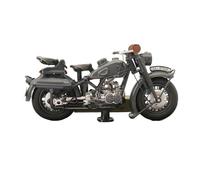 HQRTYBI 1:24 For R75 Motorcycle Model Collectibles Souvenirs Static Finished Ornaments Adult Present(Black)