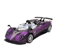 HQRTYBI 1:24 For Zonda HP Barchetta Alloy Car Model Sound And Light Pull Back Collectibles Birthday Present(Purple)