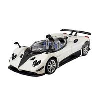 HQRTYBI 1:24 For Zonda HP Barchetta Alloy Car Model Sound And Light Pull Back Collectibles Birthday Present(White)