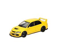 HQRTYBI 1:32 For Lancer Evolution Ninth Generation Racing Metal Alloy Diecast Car Model Sound Light Right Rudder Present(Yellow)