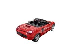 HQRTYBI 1:43 For MR2 Convertible Alloy Car Model Old Stock Flaws Rashes On The Body(Red)