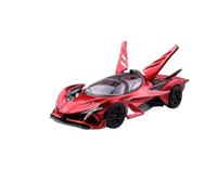HQRTYBI 1/64 For Project Evo Alloy Motor Vehicle Diecast Metal Model Present(Red)