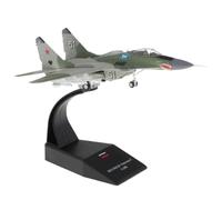 HQRTYBI 1/72 And 1/100 For Mig Series Military Fighter Aircraft Alloy Diecast Aircraft Simulation Model Finished Product Collection Or Present(Blue)
