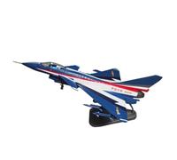 HQRTYBI 1:72 For J-10ABC Combat Aircraft Simulation Alloy Die Cast J-10 Military Combat Finished The Plane Model Collection Present(Blue)