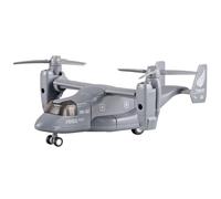 HQRTYBI For : Alloy Simulated Osprey Transport Fighter Aviation Model Military Aircraft Collectible Ornament(Grey)